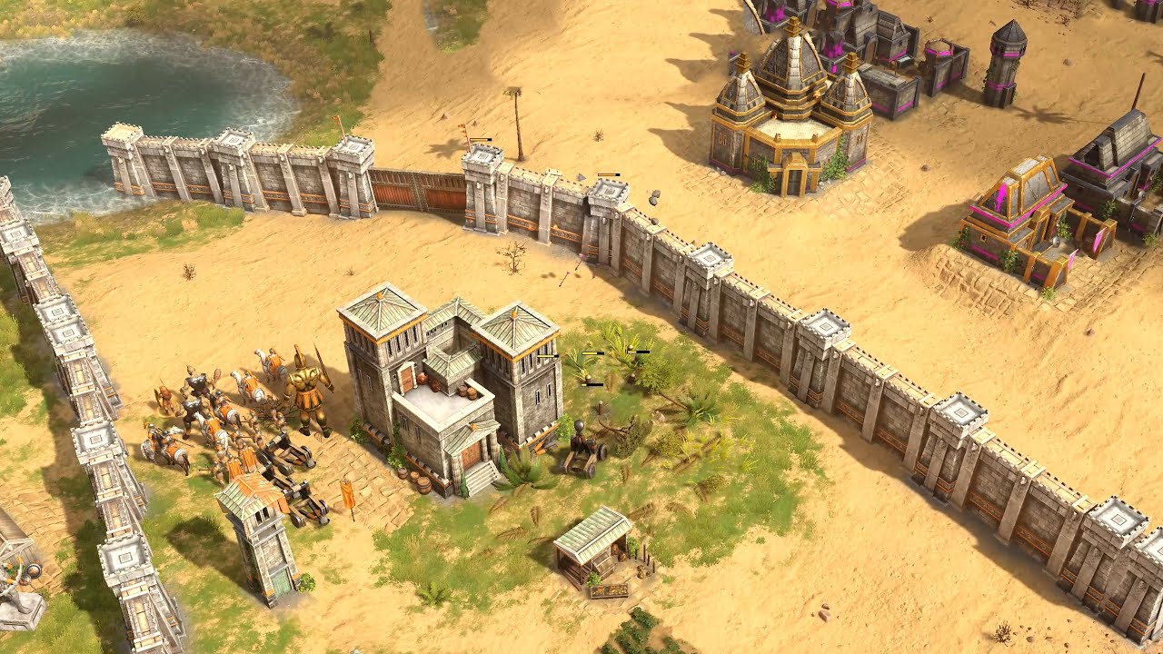 Age of Mythology Retold - 3v3v3v3 Multiplayer Gameplay (PC/UHD)