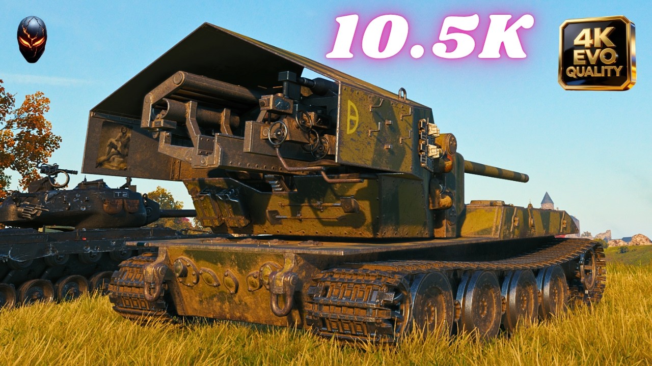 Waffenträger auf E 100 - 10.5K Damage 7 Kills &   8.7K Damage 6 Kills  World of Tanks #wot