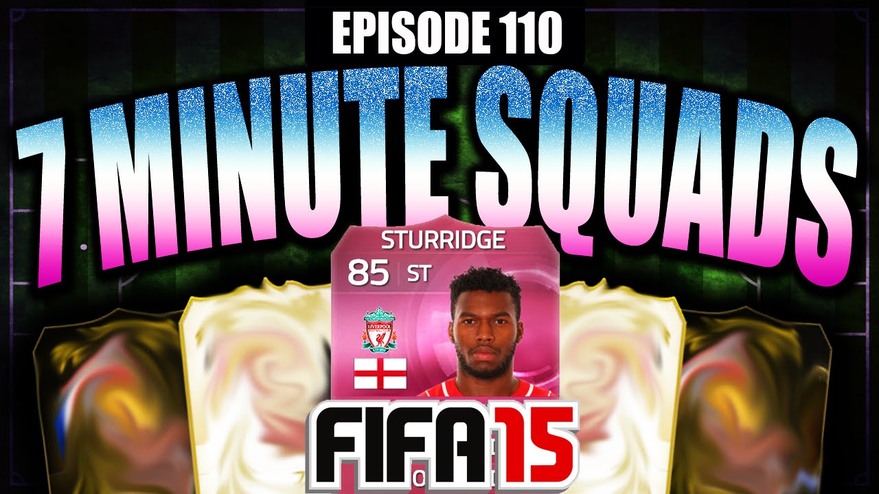 PINK STURRIDGE 7 MINUTE SQUAD BUILDER WITH BATESON!! #EP110 - FIFA 15 ULTIMATE TEAM