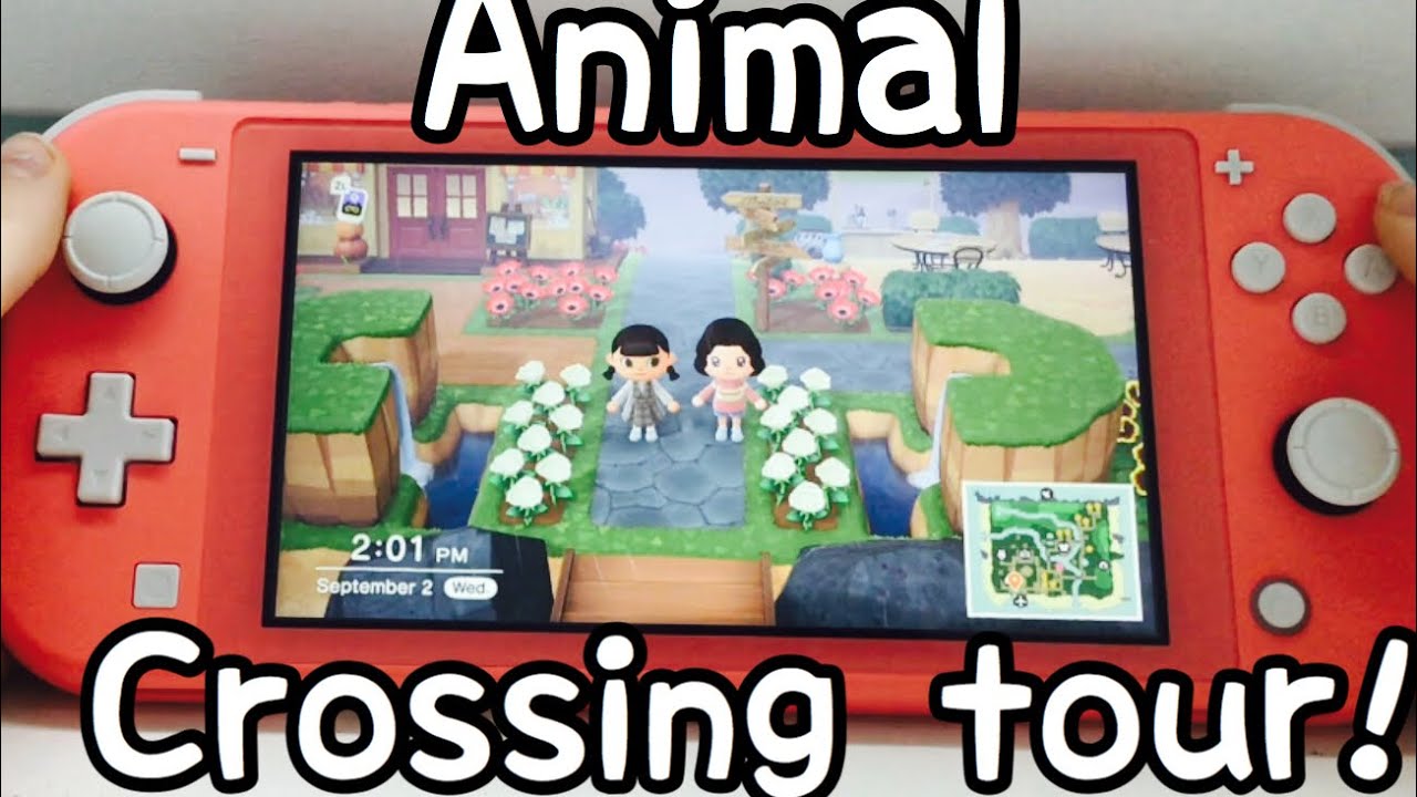 Touring Mint’s island on animal crossing!!