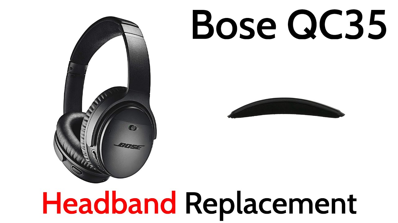 Как починить и заменить сломанную и отслоившуюся повязку на голове Bose QuietComfort 35 QC35 | Ру...
