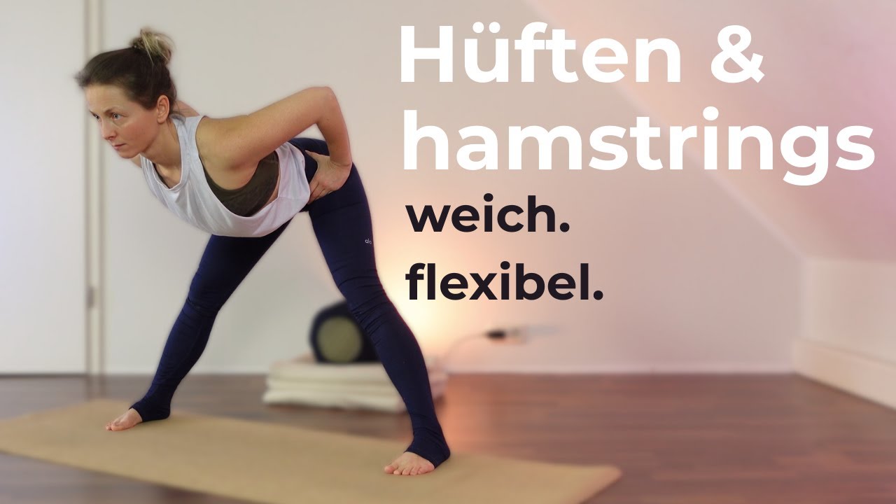 20 Min. Yoga: locker und beweglich werden in kurzer Zeit! Beinhinterseiten und Rücken dehnen