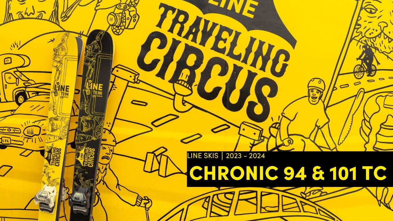 Совершенно новые лыжи LINE Chronic 94 и 101 TC — универсальное решение для фристайла