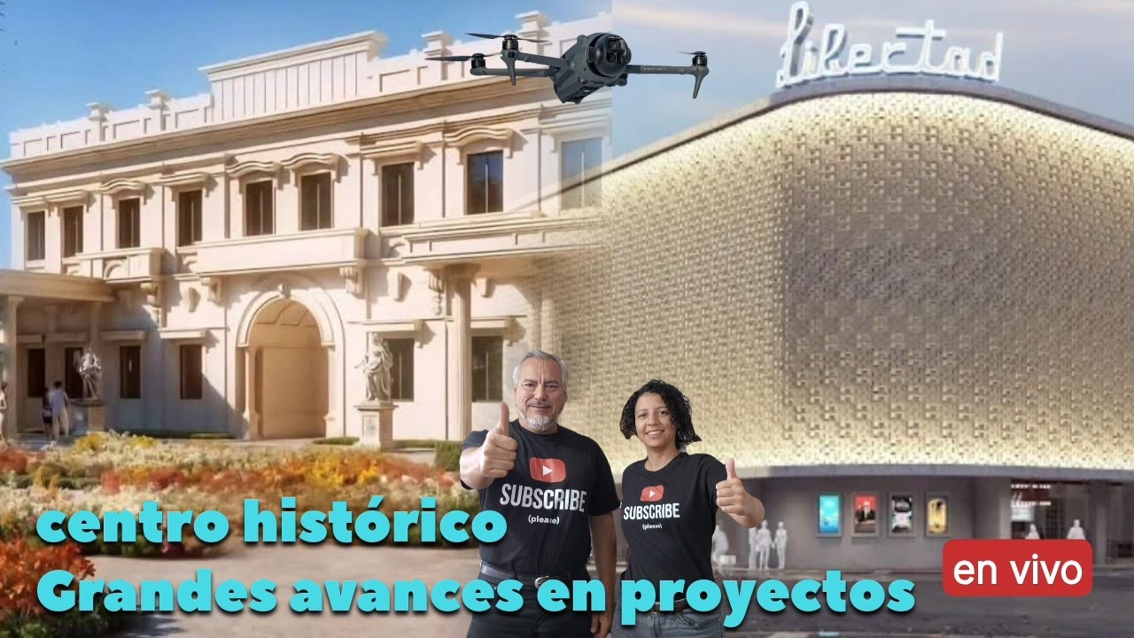 No creerás el avance en proyectos en centro histórico #elsalvador #2026 #envivo #mavic4pro