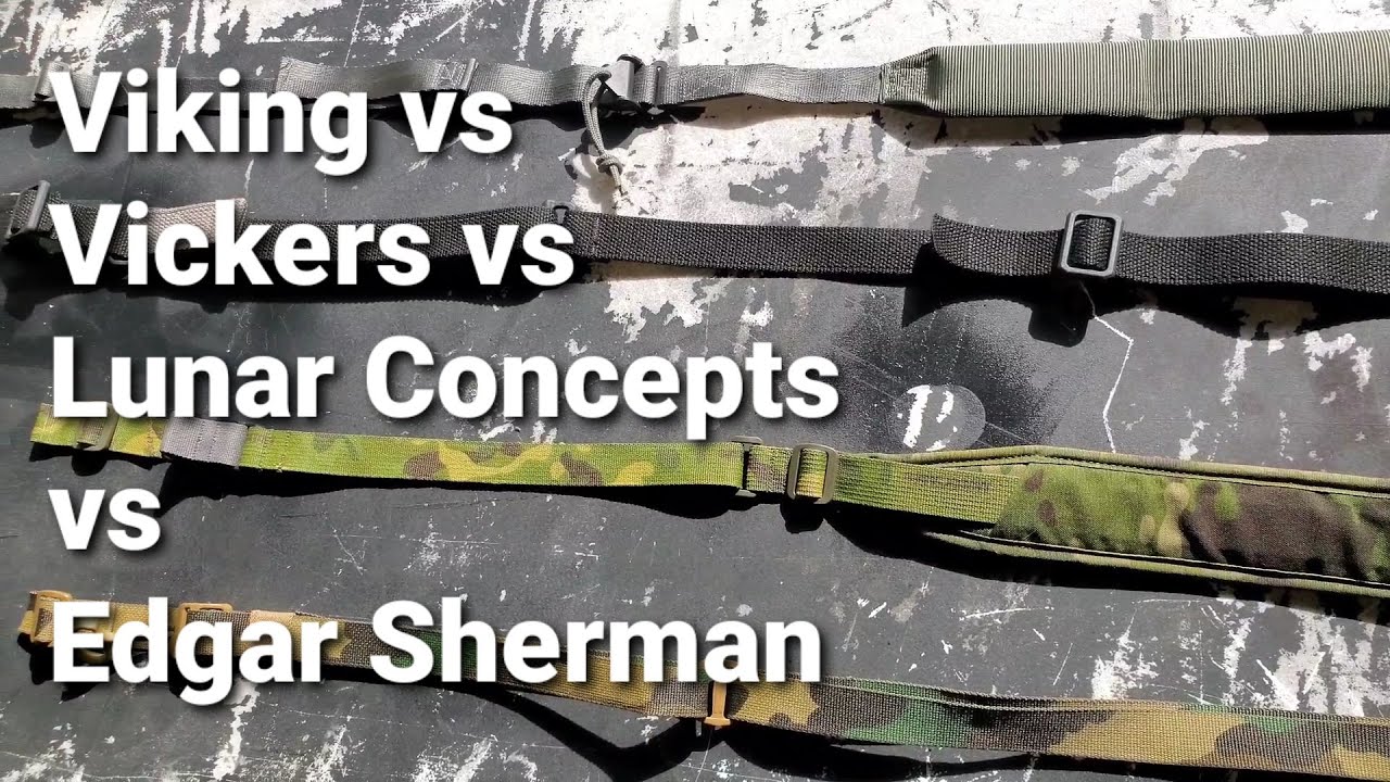 Sling Comparison: Viking vs Vickers vs Lunar Concepts Contour vs Edgar Sherman Design
