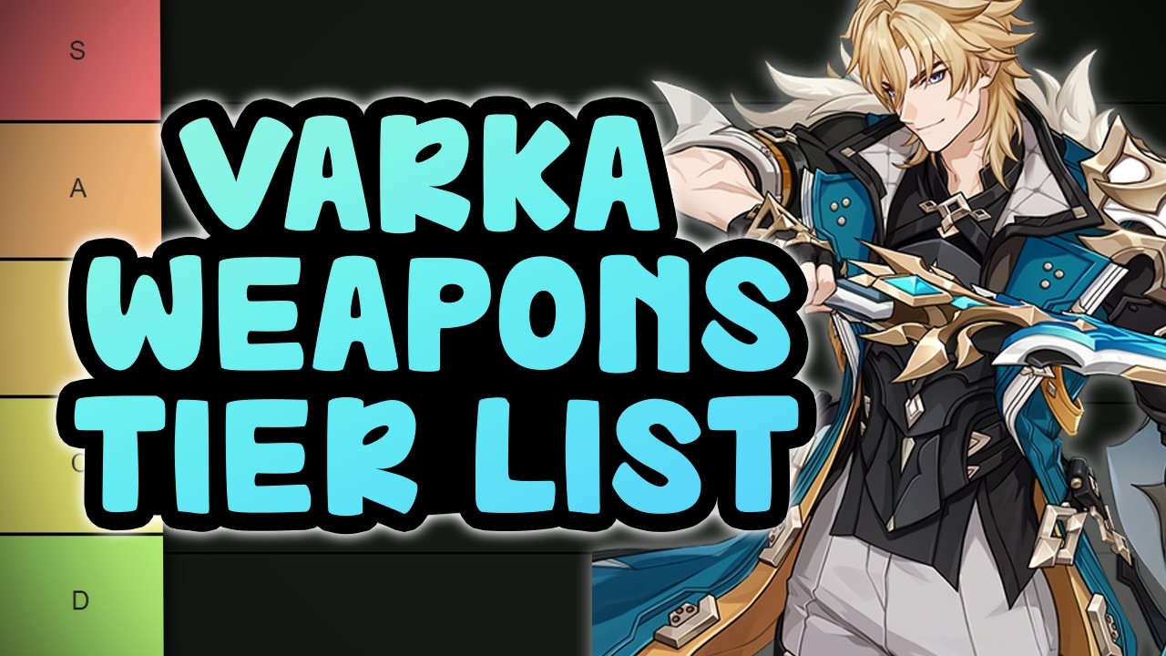 Varka Weapons (Claymores) Tier List | Genshin Impact 6.4