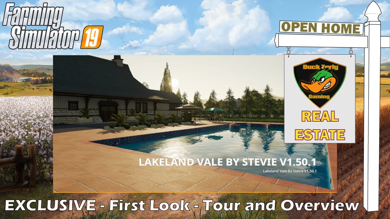 LakeLand Vale Map Preview (PC ONLY - Seasons Ready) - Stevie - Farming Simulator 19