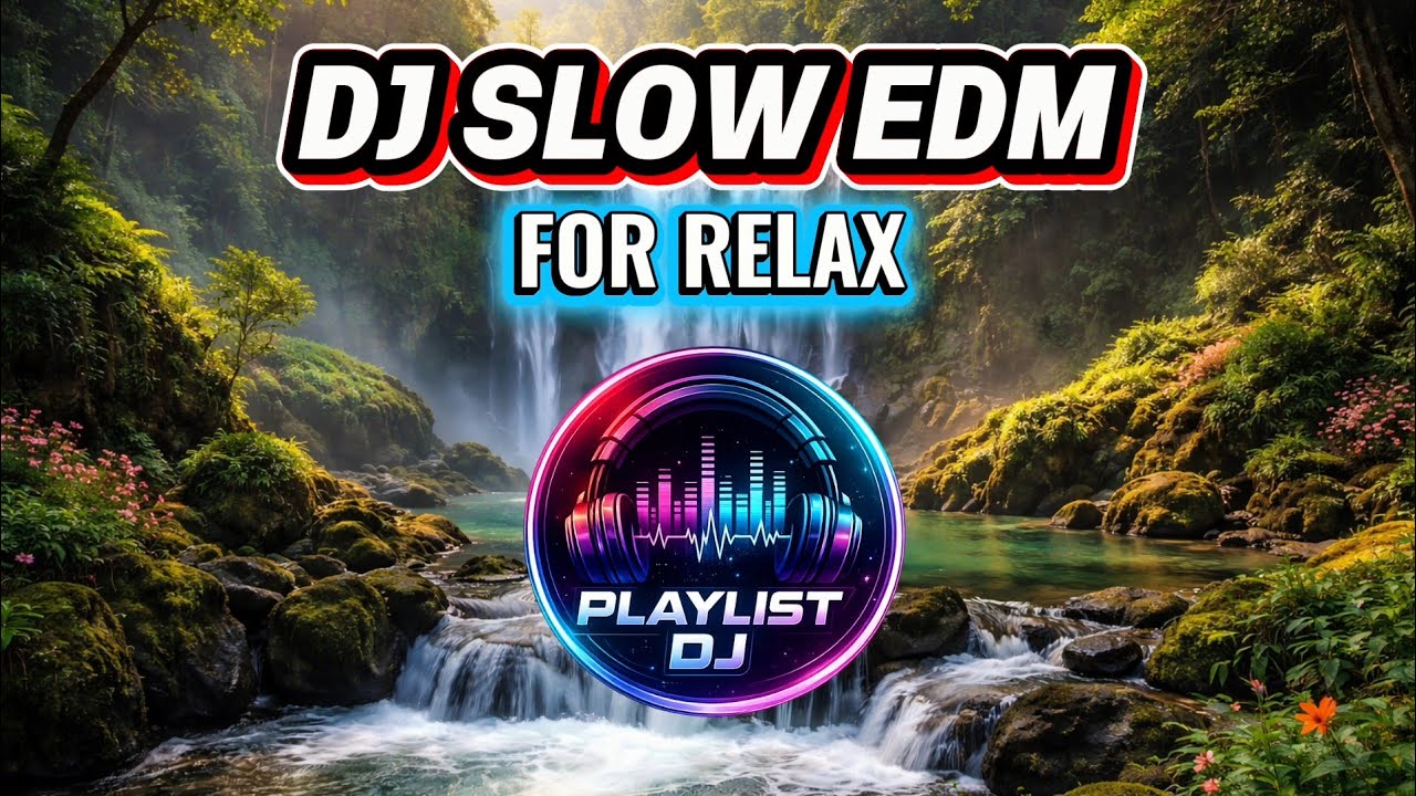 DJ Slowed EDM For Relax 🌿 | Playlist DJ Santai & Menenangkan | Musik EDM Slow Terbaik