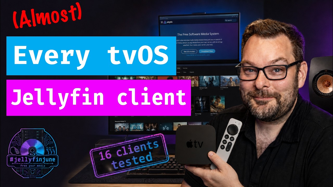 Jellyfin на Apple TV: рейтинг (почти) всех клиентов для tvOS #jellyfinjune
