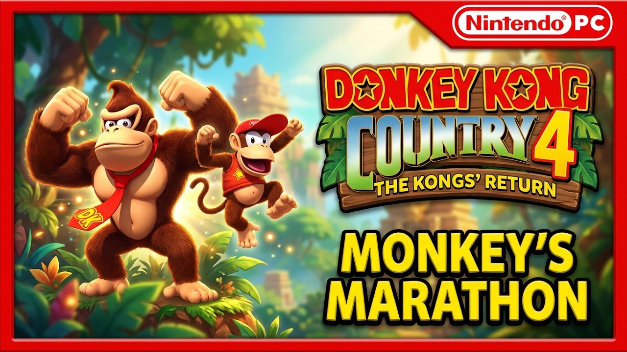 Donkey Kong Country 4: The Kongs' Return - Monkey's Marathon (PC)