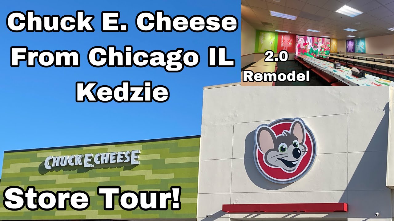 Chuck E Cheese Chicago Illinois (Kedzie) 2.0 Store Tour!