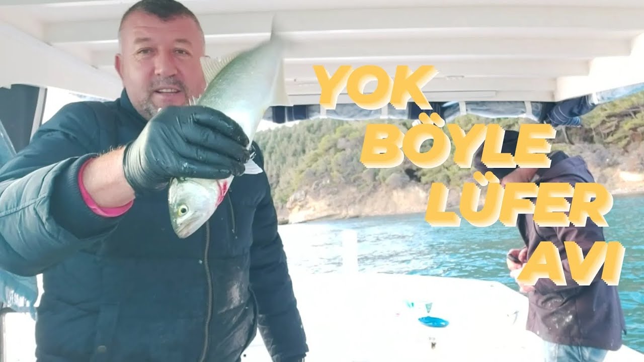 ÇANAKKALE BOĞAZINDA LÜFER AVI