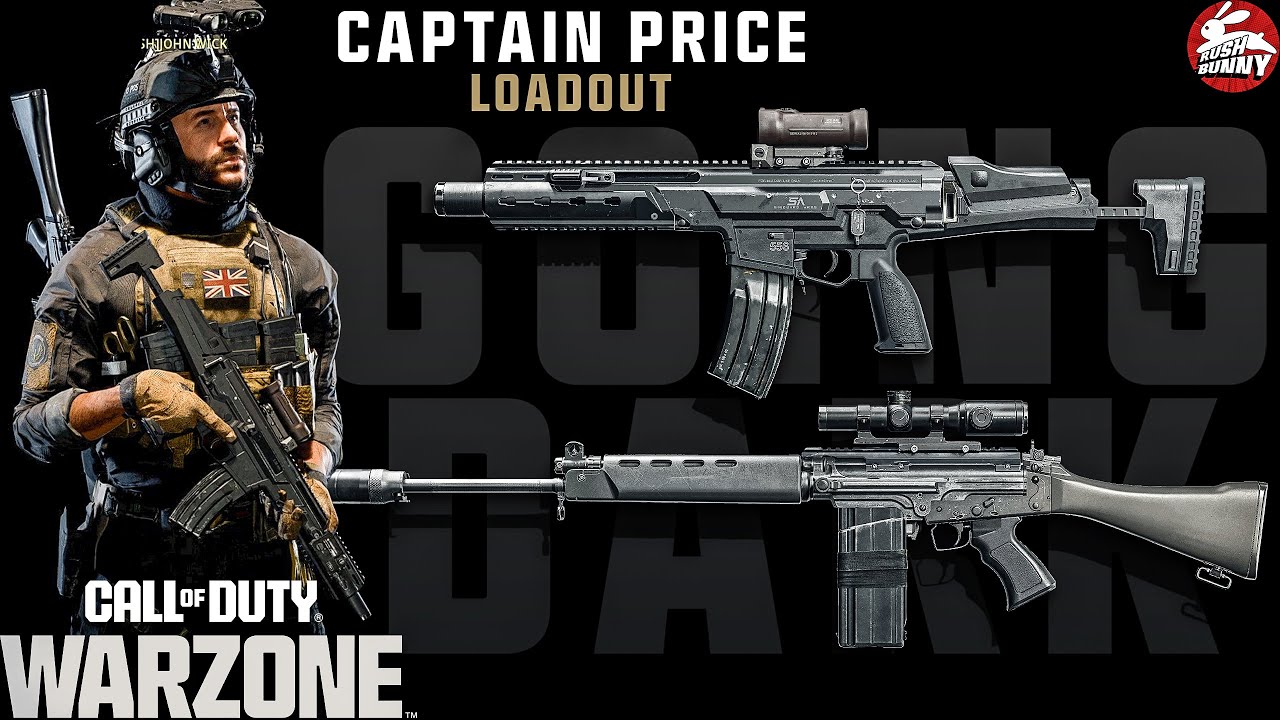 Captain Price Going Dark mission - Loadout in call of duty Warzone