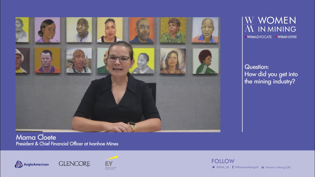 #WIMinspire video series 2021 - Marna Cloete - Ivanhoe Mines