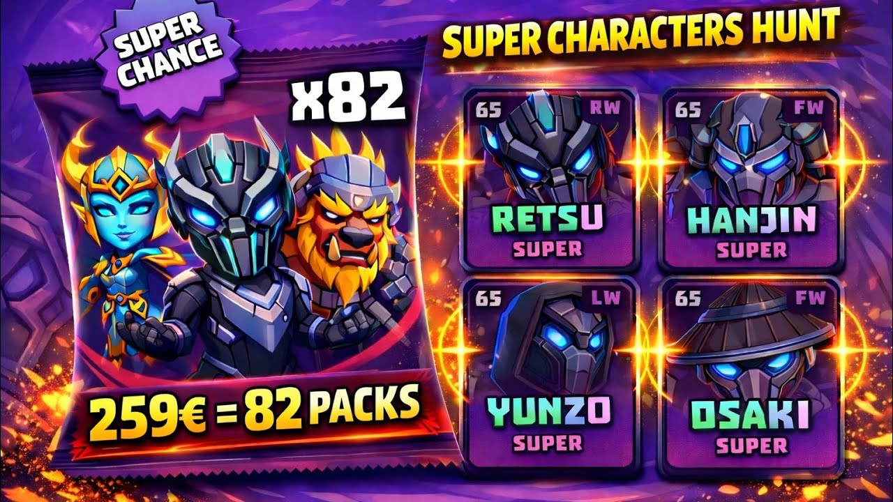 I spent 259€ to open 82 Super Packs on Goal Battle {BIGGEST PACK OPENING EVER}