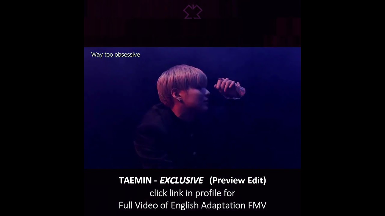 TAEMIN - EXCLUSIVE English Version Adaptation テミン 李泰民 태민 SHINee ENG VER Not Ai Cover METAMORPH BPM