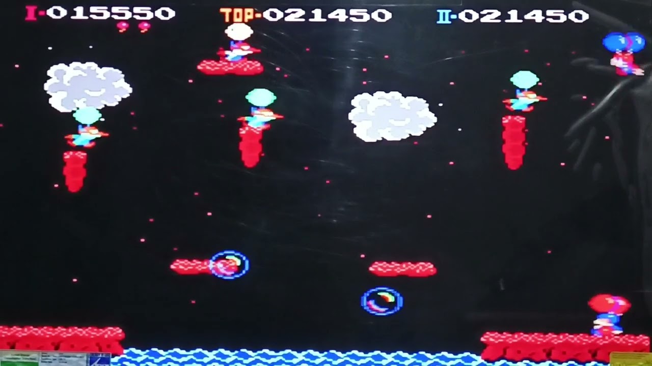 Balloon battle(Balloon fight) game play