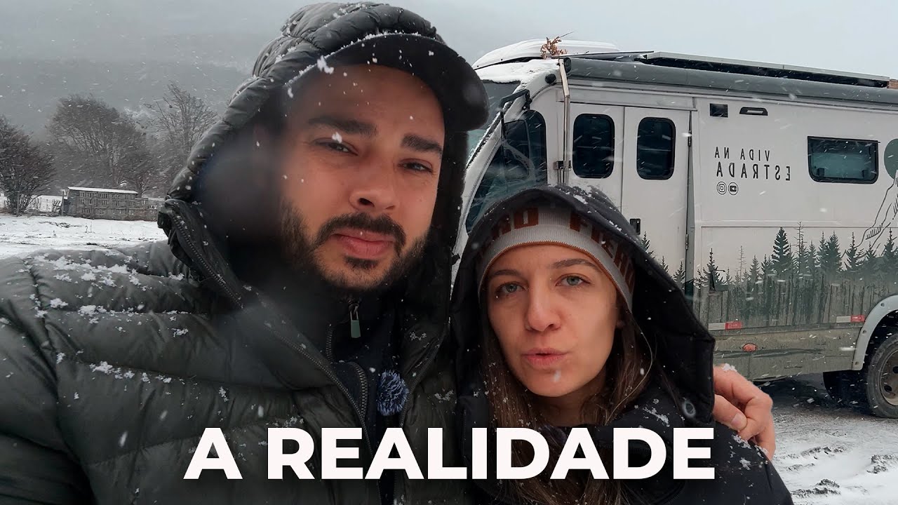48 horas SEM FILTRO de motorhome no extremo frio - Ep.50