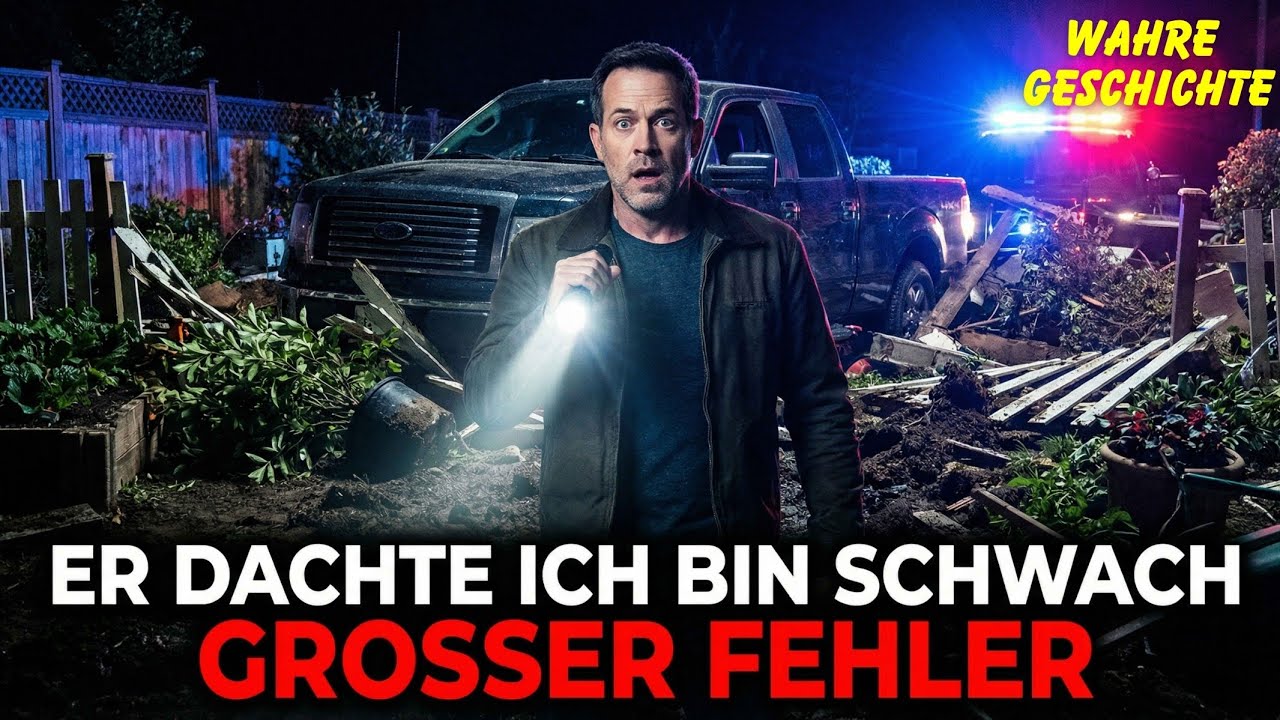 Der neue Mann meiner Ex zerstörte meinen Garten — bis seine Schreie die Polizei riefen