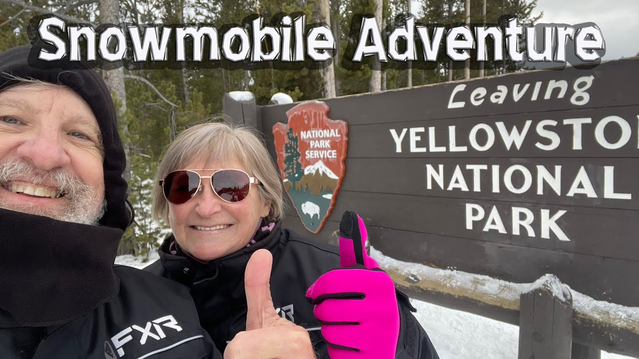 Snowmobile Adventure in Yellowstone 2024