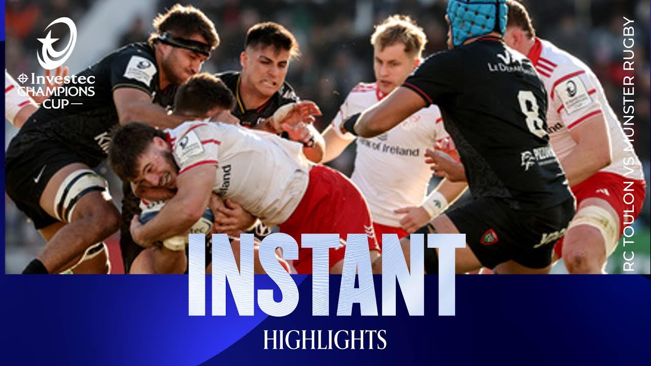 Narrow Margins |&nbsp;RC Toulon v&nbsp;Munster Rugby | Investec Champions Cup Instant Highlights
