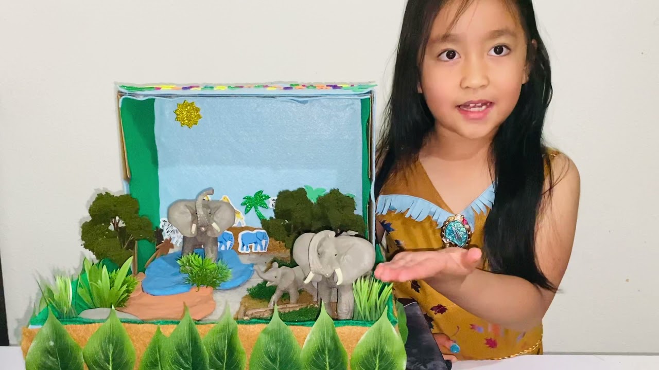 Elephant Diorama