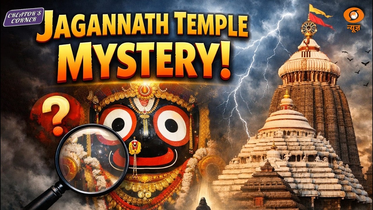 Jagannath Temple Mystery: Why Does the Flag Fly Against the Wind? | Creator’s Corner | DD News