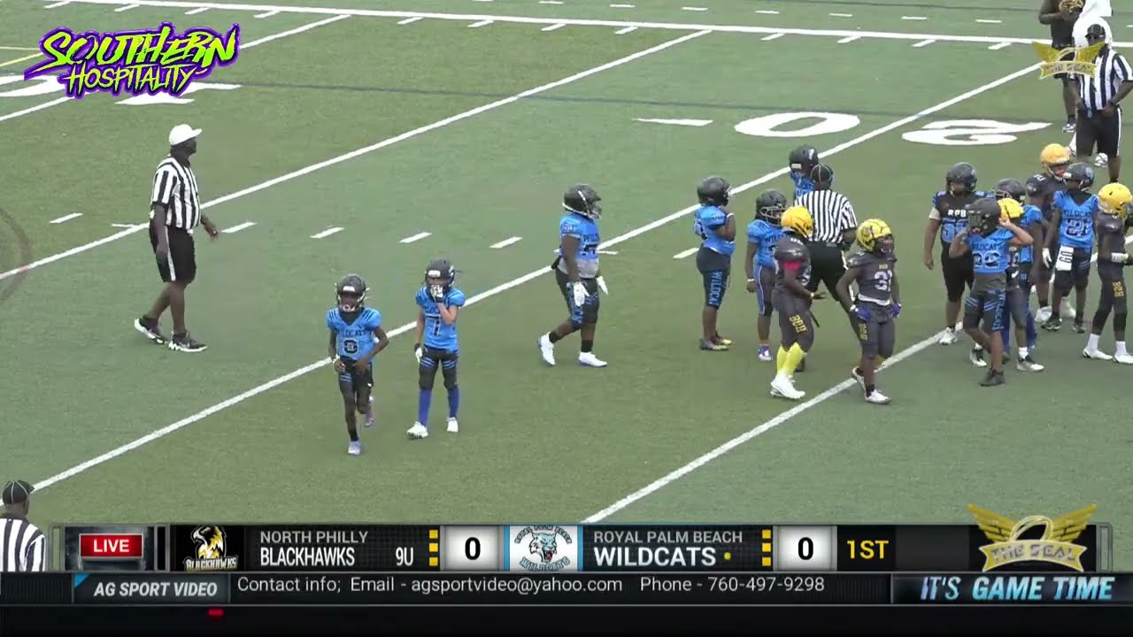 NORTH PHILLY BLACKHAWKS VS ROYAL PALM BEACH WILDCATS  9U