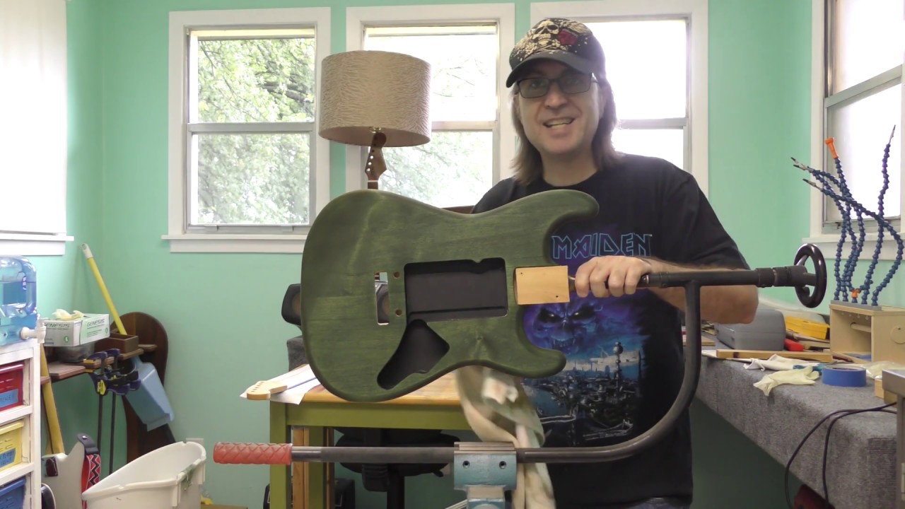 Applying the Wudtone Finishing Kit to Wilkinson Modern-S Kit from StewMac
