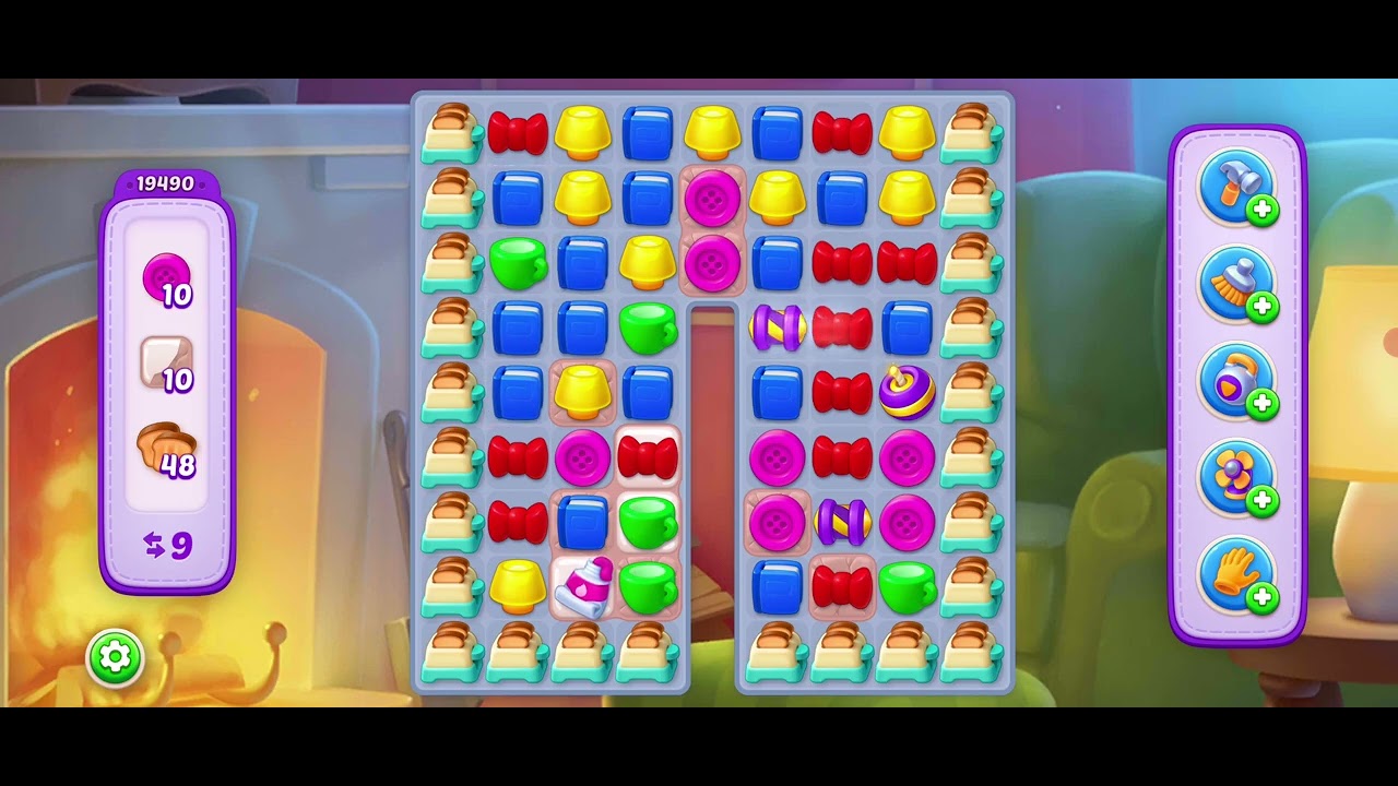 Playrix Homescapes Gameplay Walkthrough Level 19490