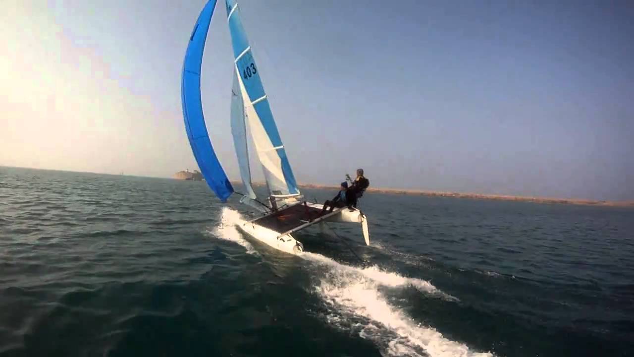 Ecole de voile de cherbourg (EVC) - Stage catamarans F18
