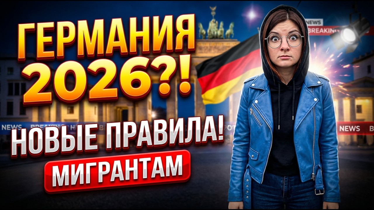 Германия 2026 — всё меняется! Курсы отменяют, гражданство под вопросом?