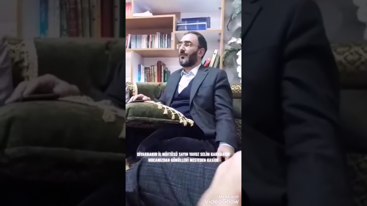 Müthiş Kaside - Diyarbakır İl Müftüsü ve arkadaşları okuyor. (Göçtüm diyar-ı dilbere dönmem daha)