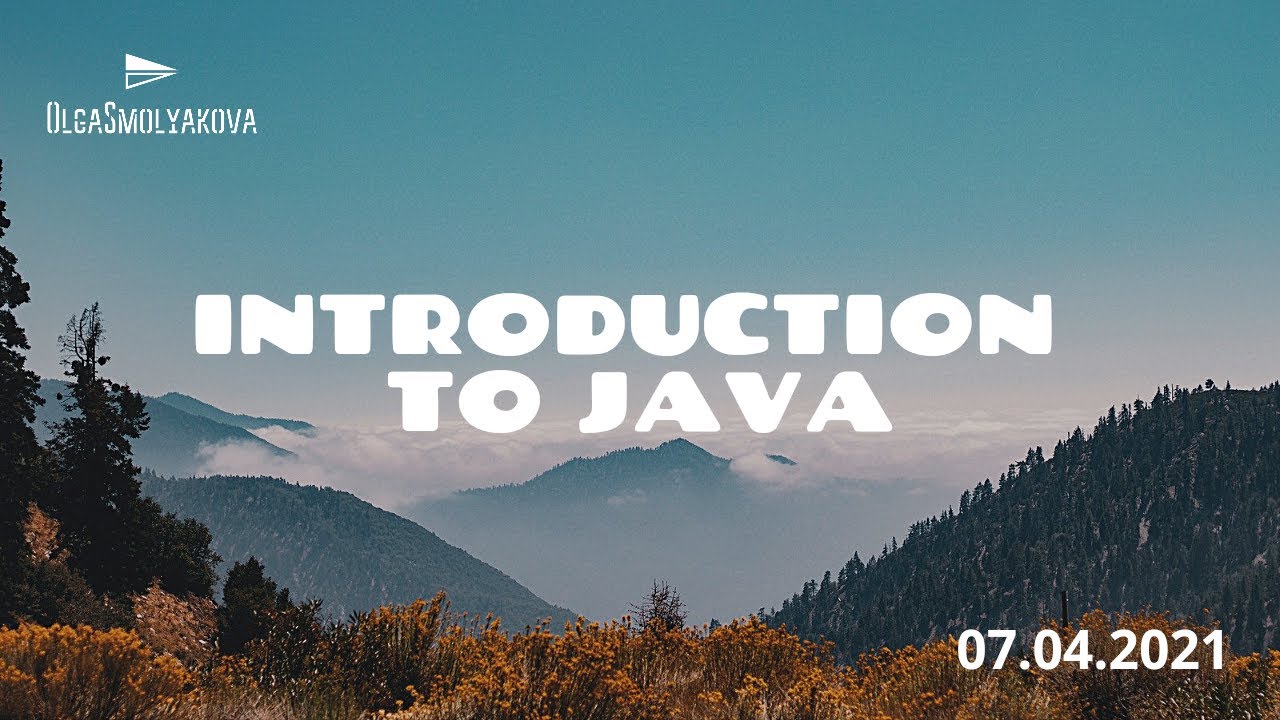 2021 04 07 Introduction To Java Online, LA 02