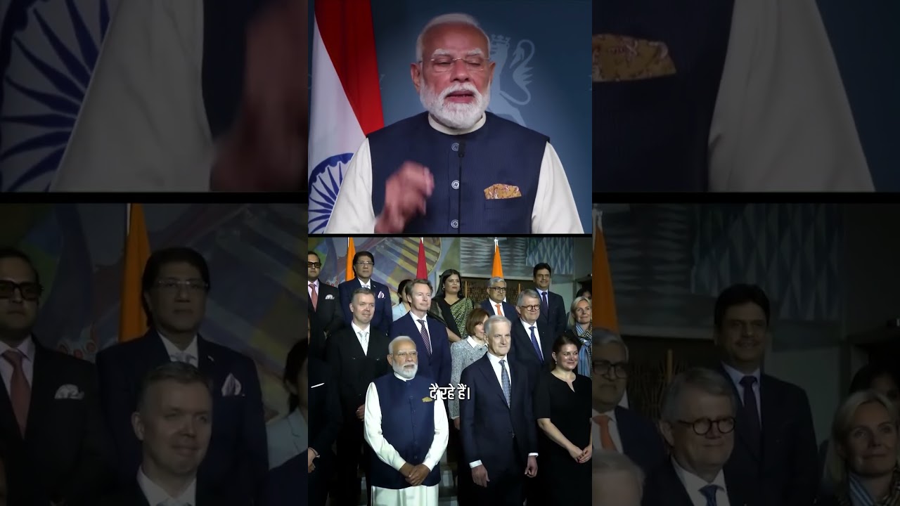 India&ndash;Norway Partnership Is Changing The Future 🌍🇮🇳 #india #norway #modi #news #latestnews #trending
