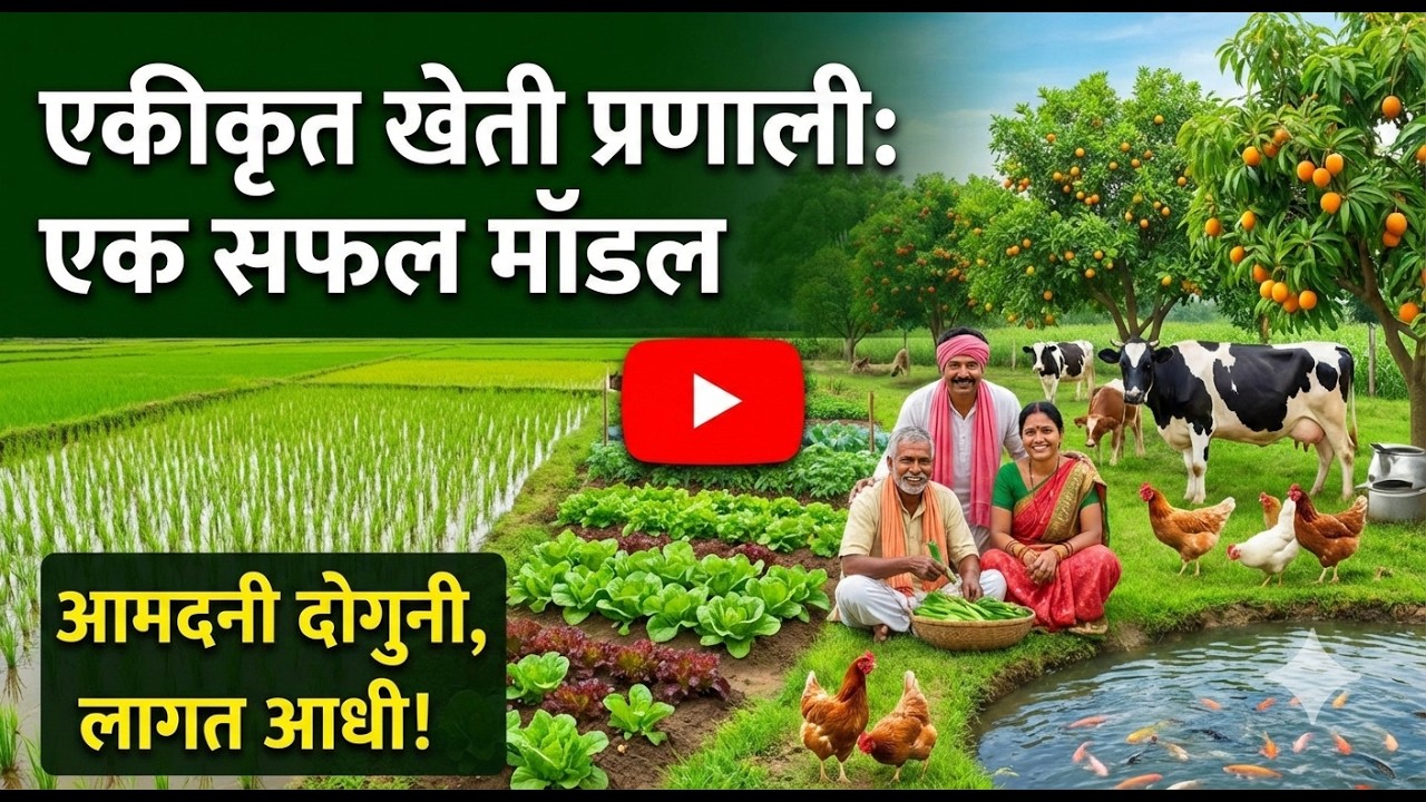 एकीकृत खेती प्रणाली: कम लागत में दोगुना मुनाफा कैसे कमाएं ? Integrated Farming System | किसान क्लब |