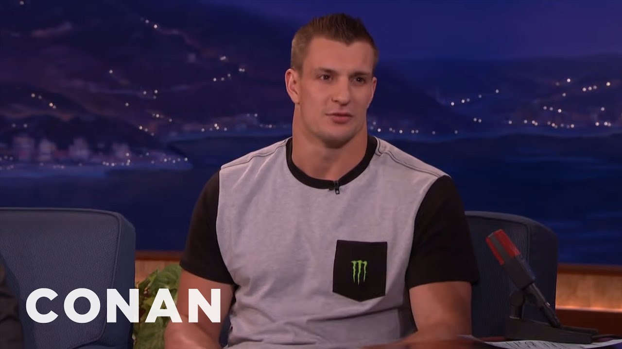 Rob Gronkowski’s Legendary College Party House | CONAN on TBS