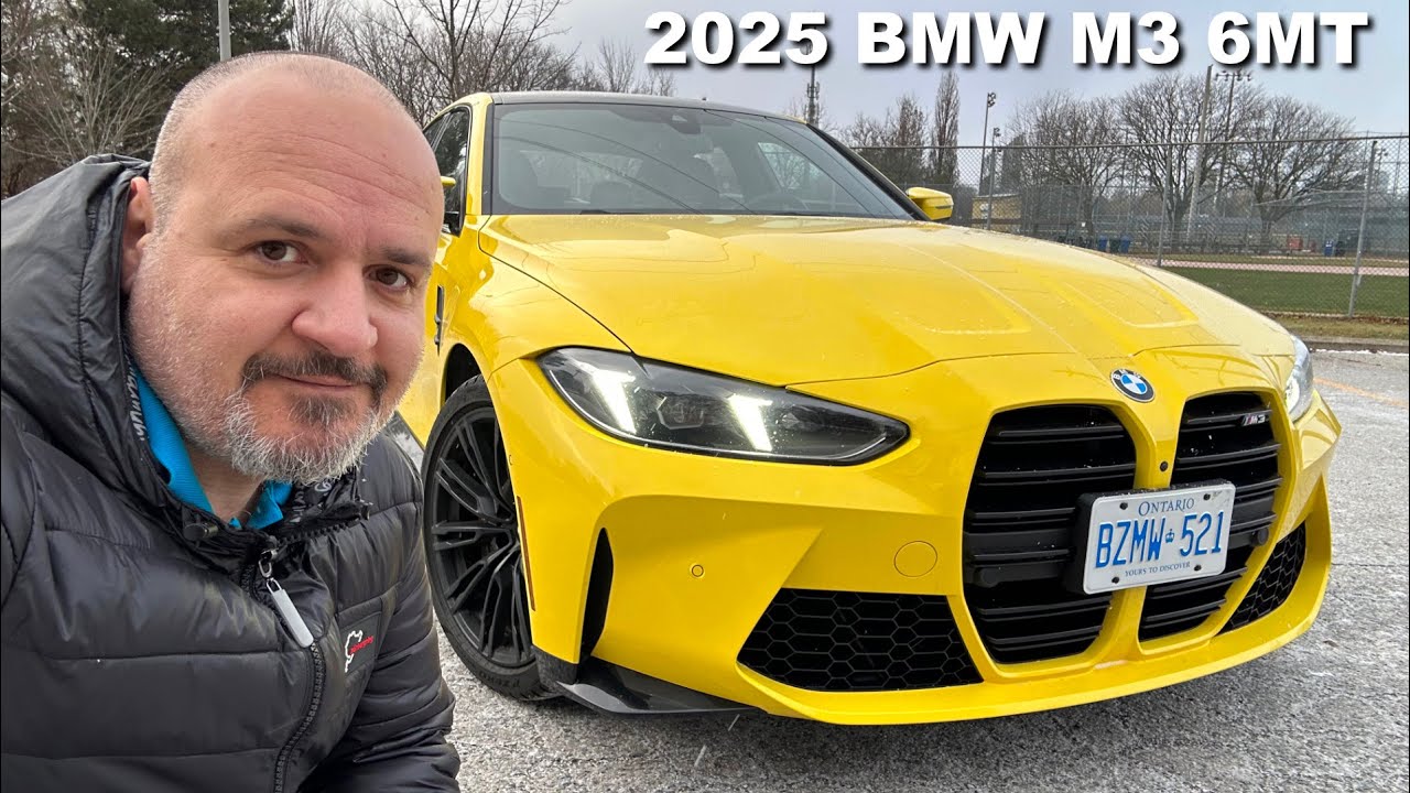 Πάω Να Πάρω Τα Παιδιά Με Μία 2025 BMW M3 6MT!
