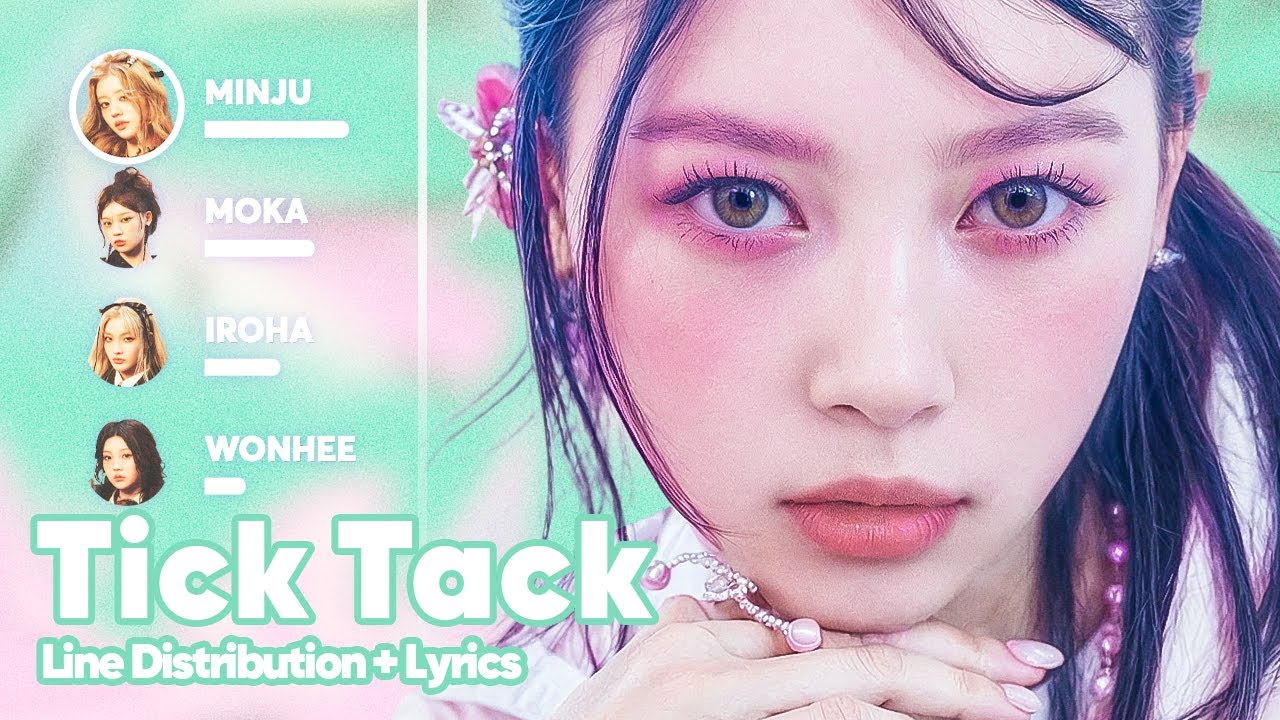 ILLIT - Tick Tack (Line Distribution + Lyrics Karaoke) PATREON REQUESTED