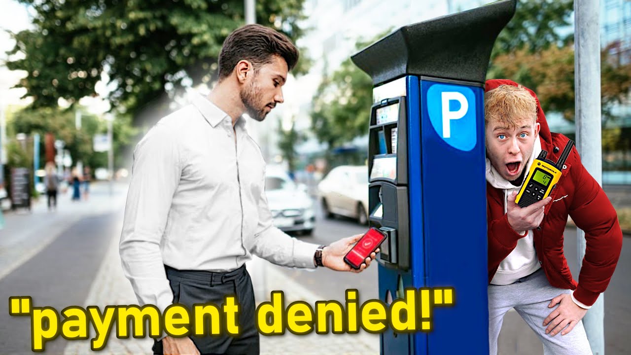 Broken Parking Machine PRANK