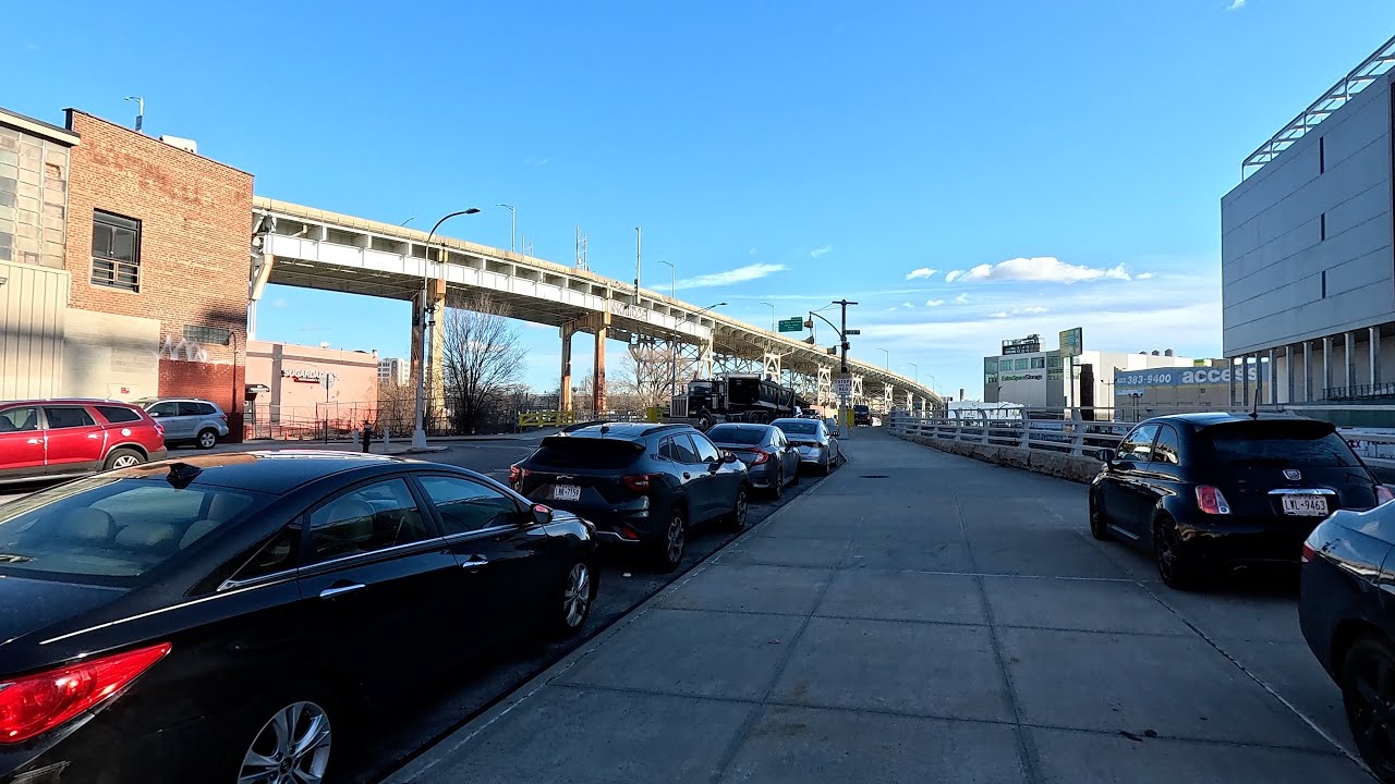From Skyscrapers To Warehouses Along Borden Ave