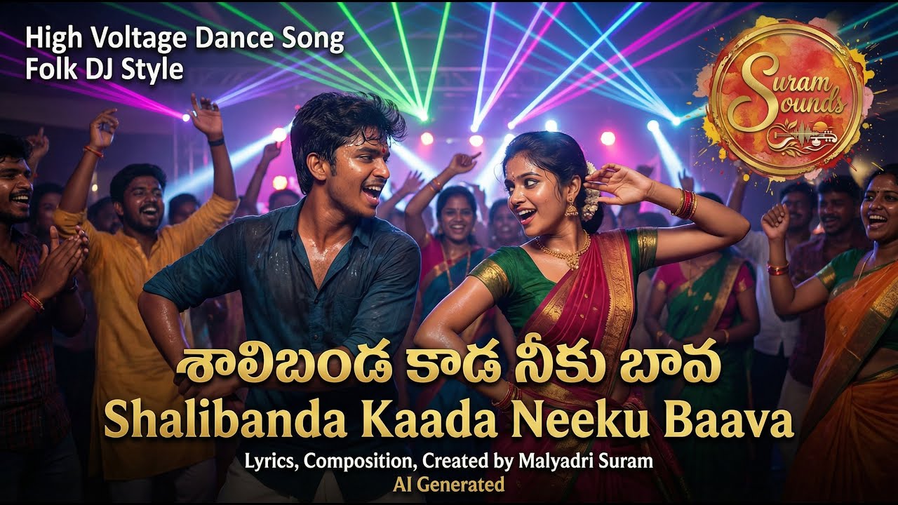 శాలిబండ కాడ నీకు బావ (Shalibanda Kaada Neeku Baava) Folk Style DJ Dance Song