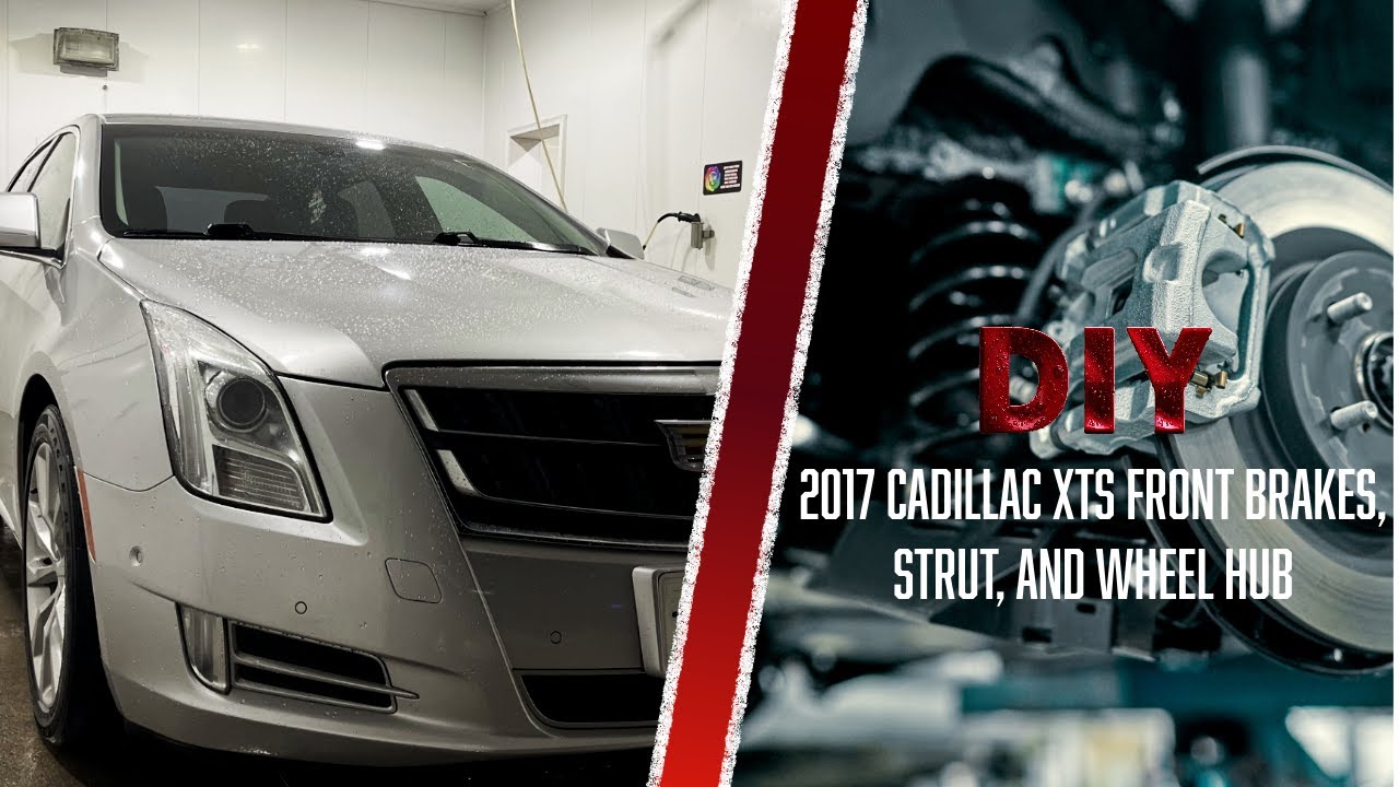 2017 Cadillac XTS Front Brakes, Strut, and Wheel Hub