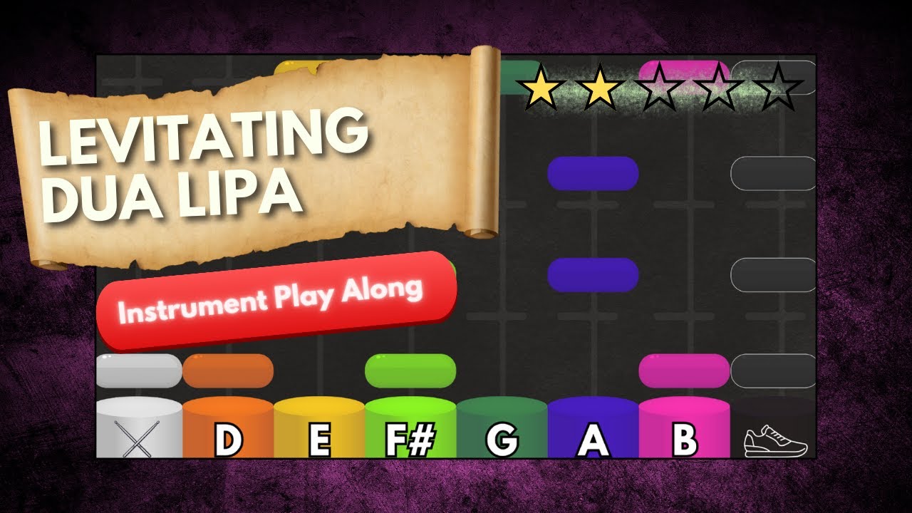 Levitating - Boomwhacker Play Along - Dua Lipa