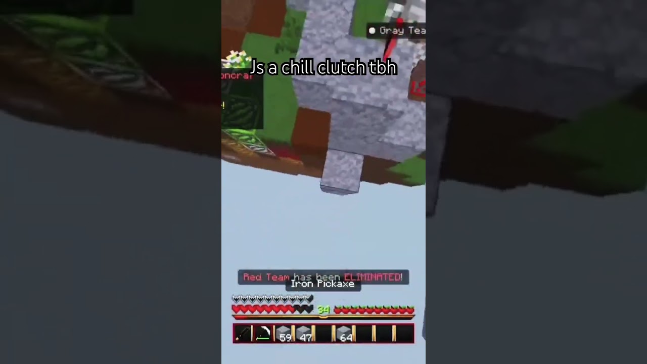 What does soap taste like? #minecraft #hiveskywars #games #hivemc #bedwars