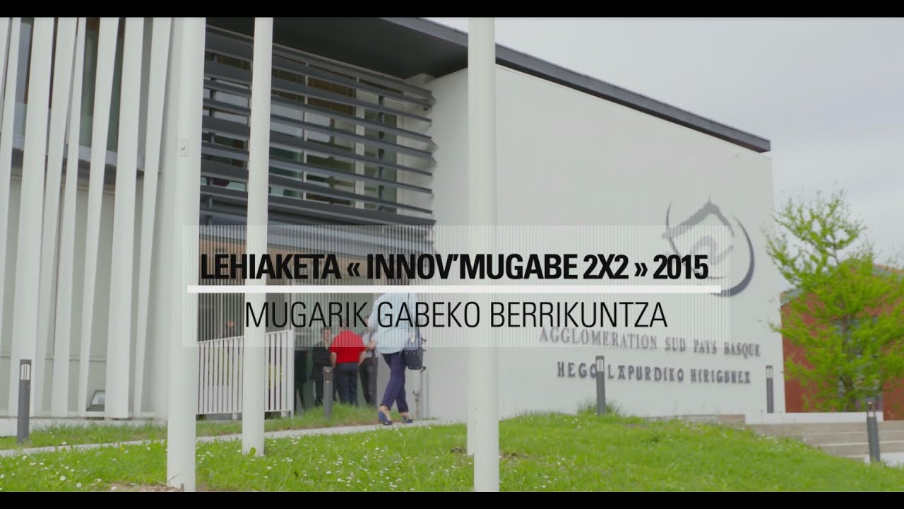 Agglo Sud Pays Basque - Concours Innovation 2015