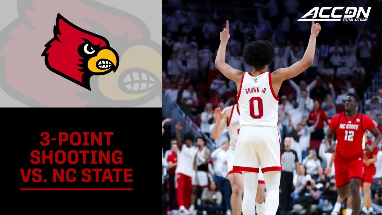 Louisville Hits 18 3-Pointers In Win Over NC State