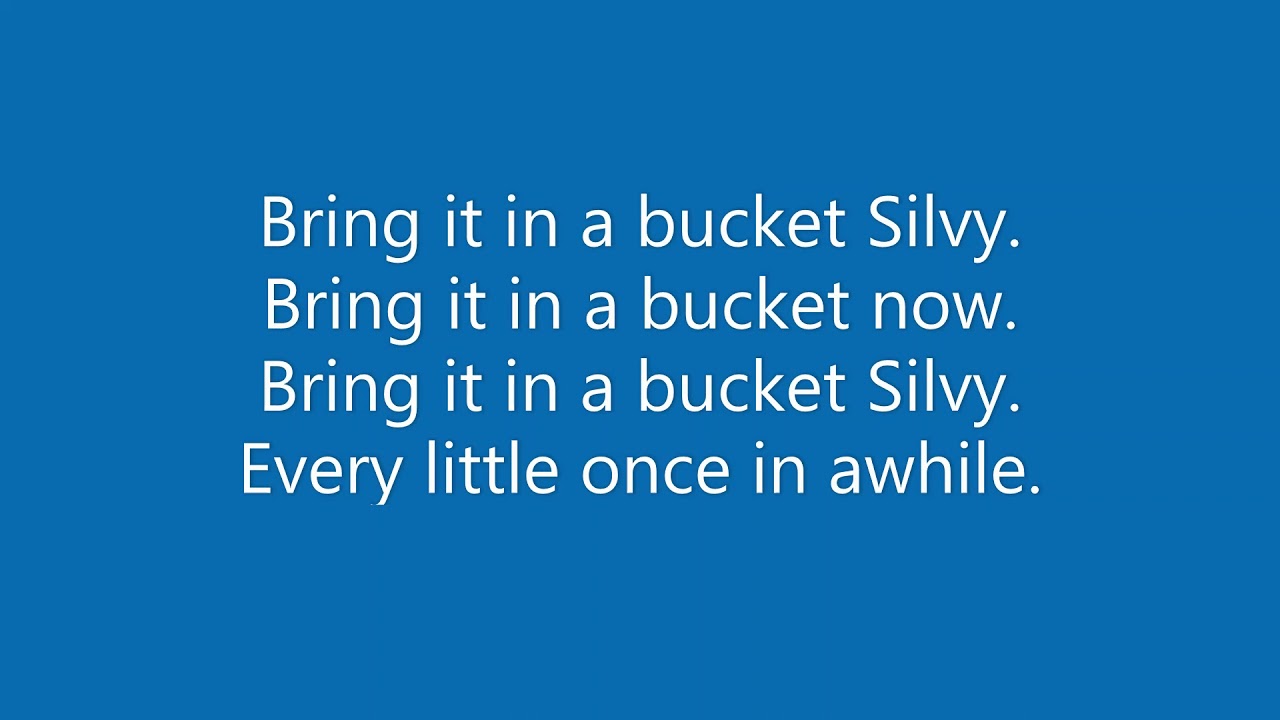 Bring Me Little Water Silvy - soprano practice part