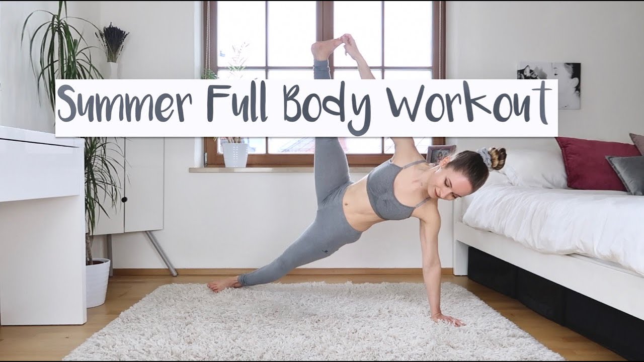 Summer Full Body Workout ❤ Intense Abs, Booty & Legs