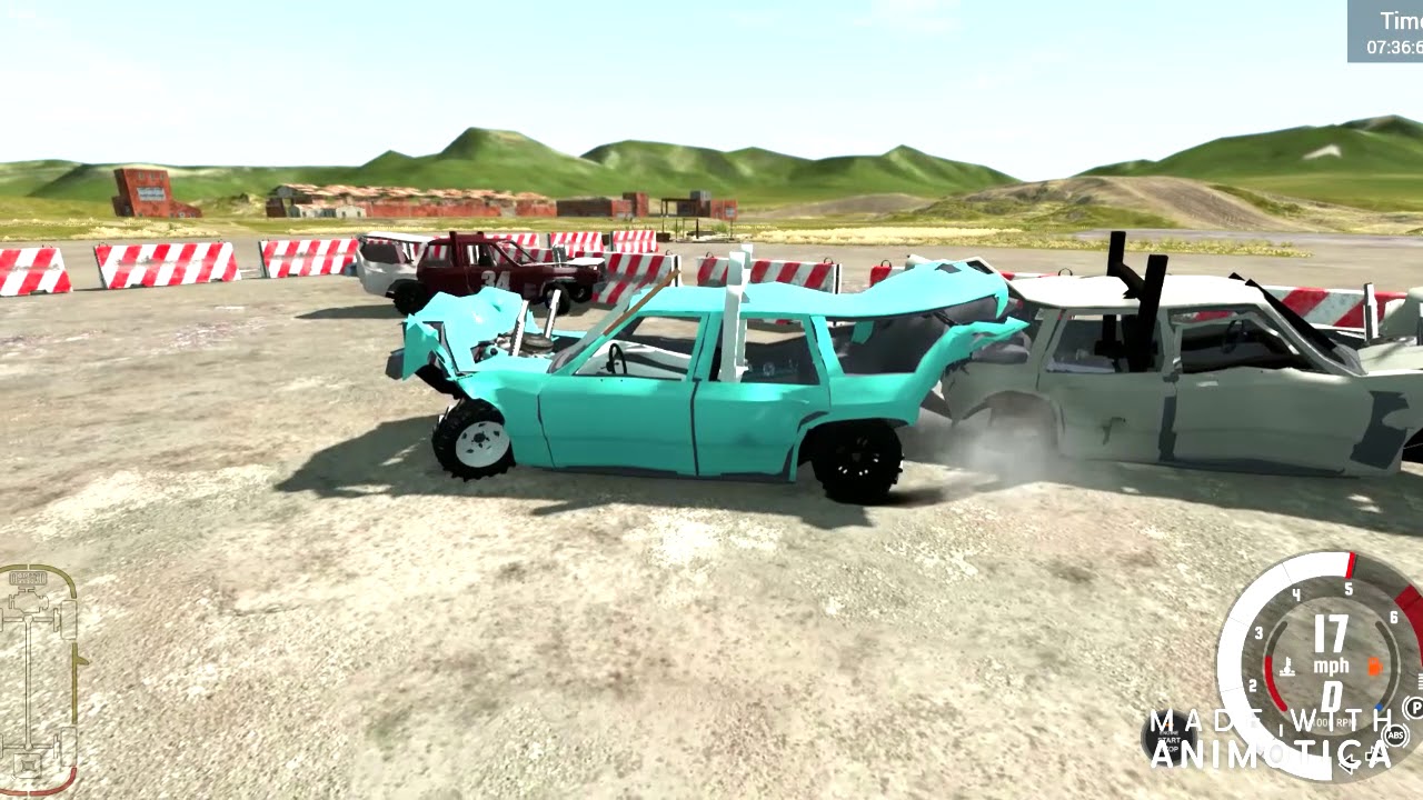 Beamng Drive Demolition Derby 2 Bonestock heats